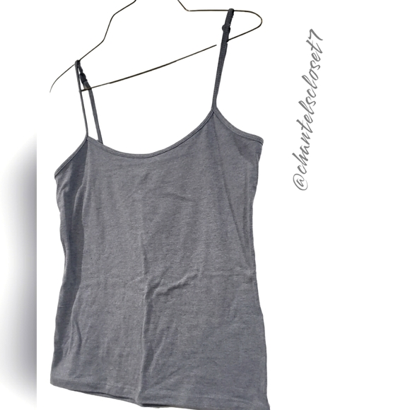 SO Grey Camisole - Medium Size - Spaghetti Strap - Picture 2 of 6